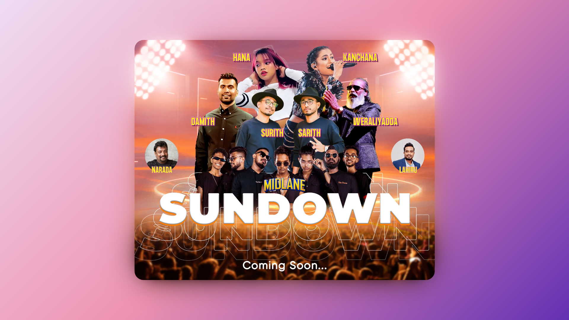 Showdown - Cinematic Poster Design | Praboth Charith